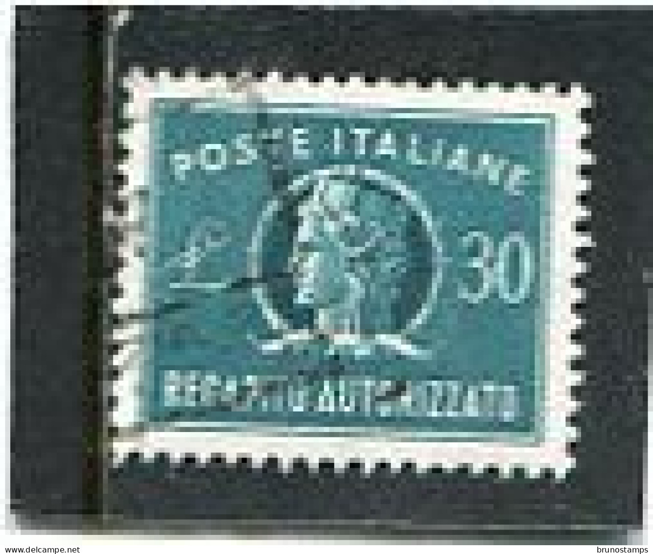 ITALY/ITALIA - 1965  30 L  SERVICE  FINE USED - 1961-70: Gebraucht