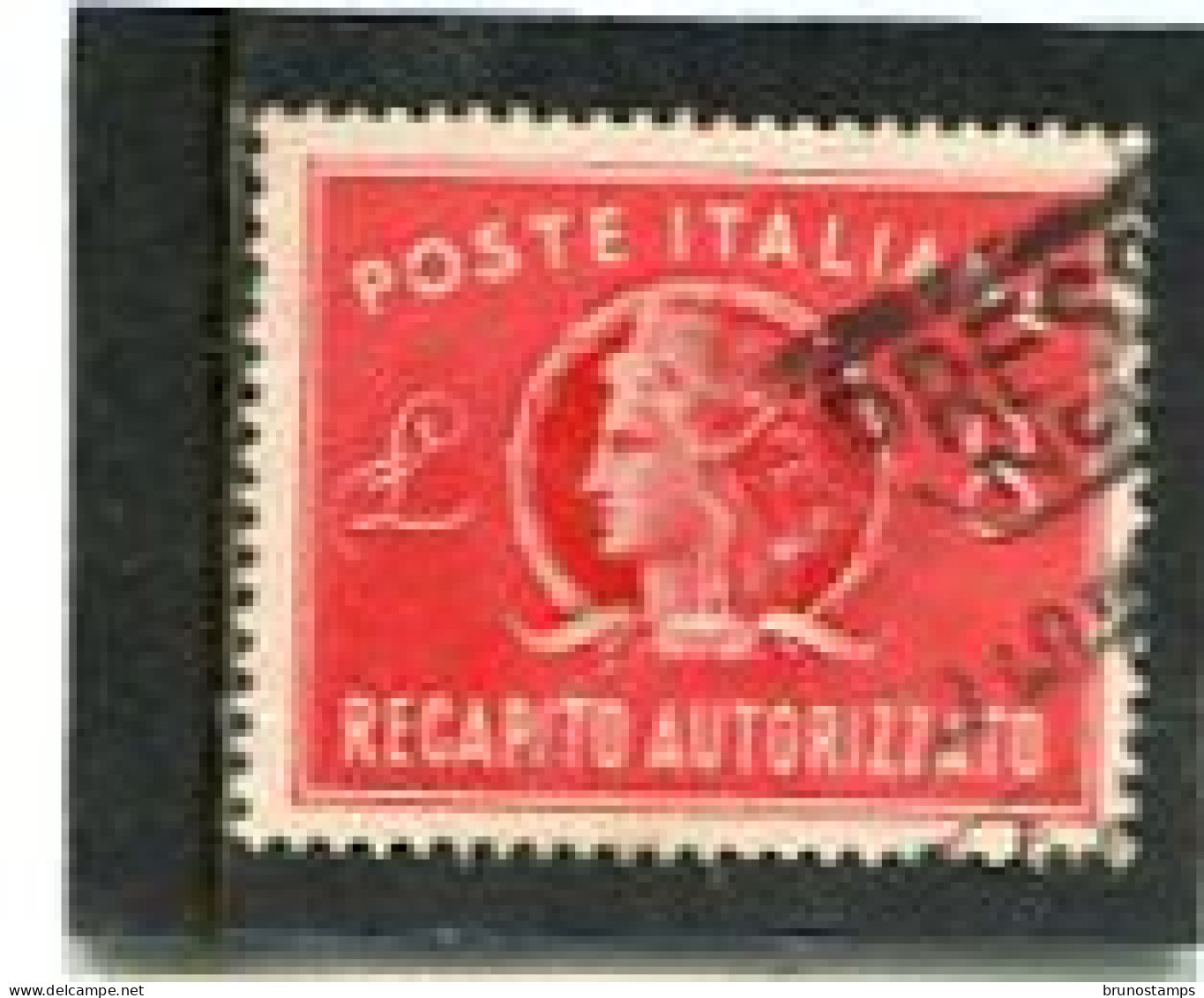 ITALY/ITALIA - 1947 8 L  SERVICE  FINE USED - 1946-60: Afgestempeld