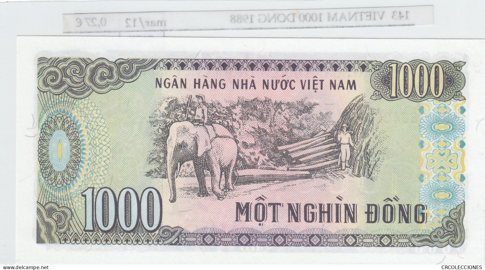 BILLETE VIETNAM 1.000 DONG 1988 P-106a - Other - Asia