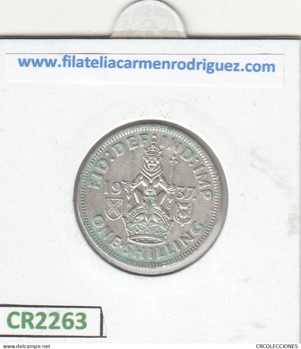 CR2263 MONEDA GRAN BRETAÑA 1 SHILLING 1932 PLATA MBC - Andere - Europa