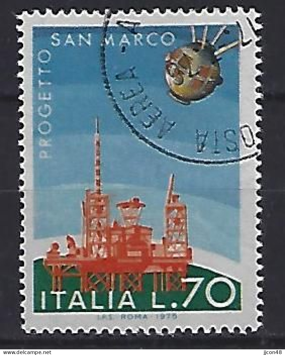 Italy 1975  Weltraumforschung  (o) Mi.1492 - 1971-80: Gebraucht