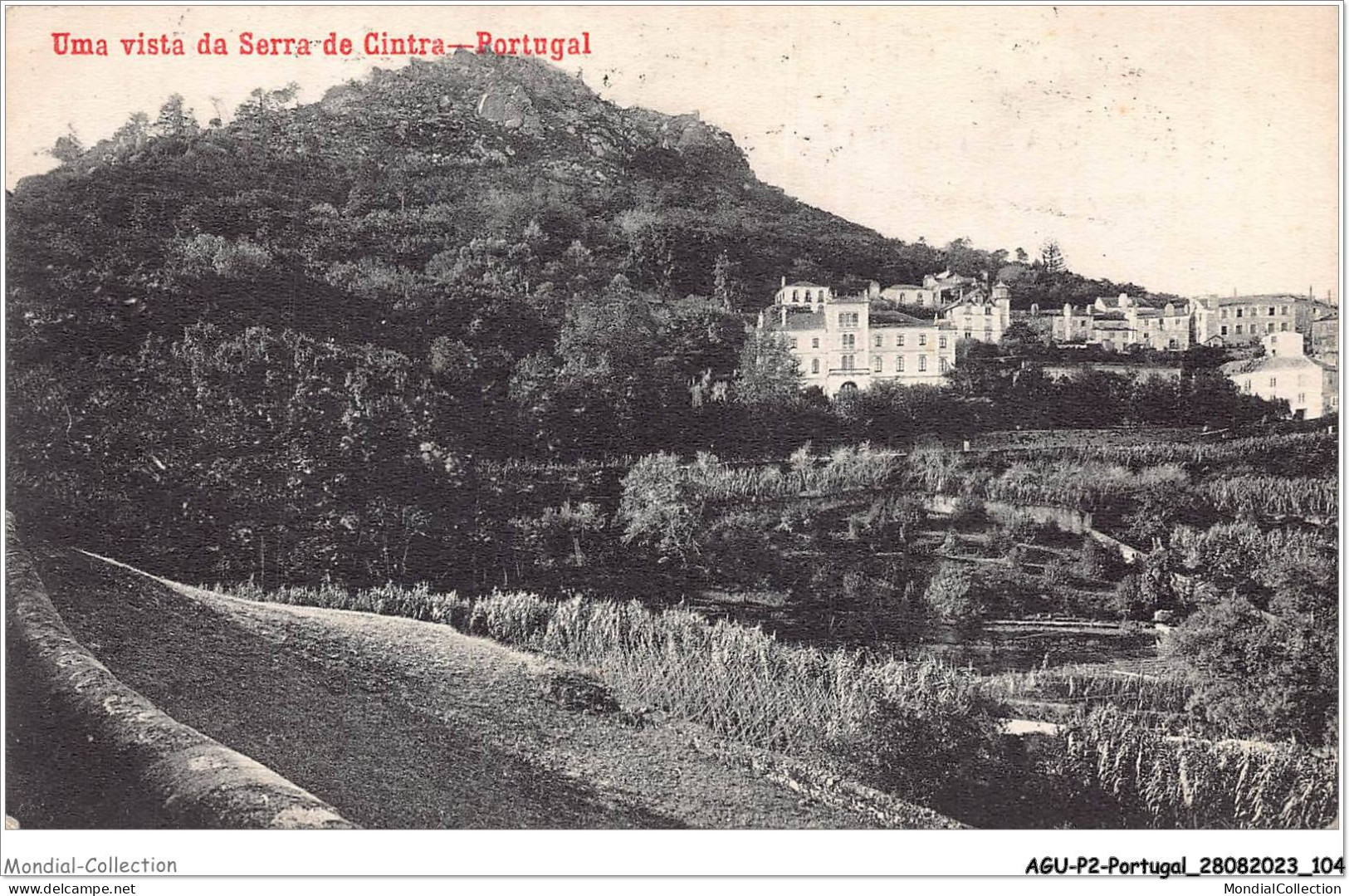 AGUP2-0129-PORTUGAL - Uma Vista Da Serra De - CINTRA - Otros & Sin Clasificación