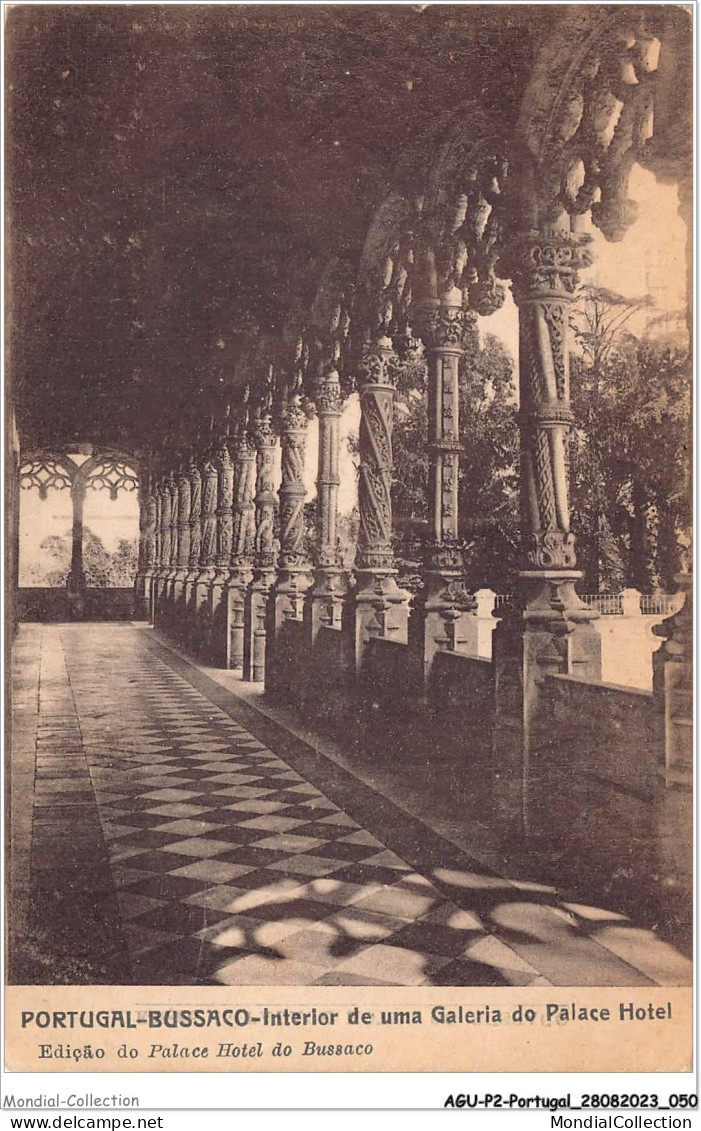 AGUP2-0102-PORTUGAL - BUSSACO - Interior De Uma Galeria Do Palace Hotel - Andere & Zonder Classificatie