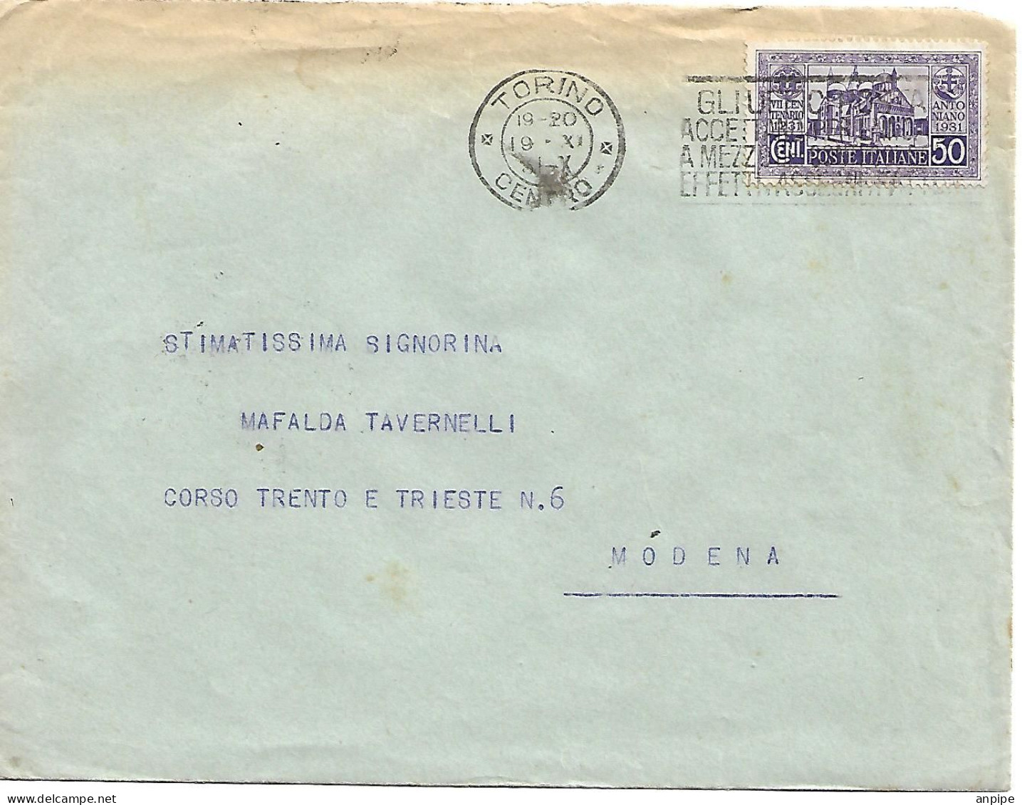 ITALIA - Poststempel