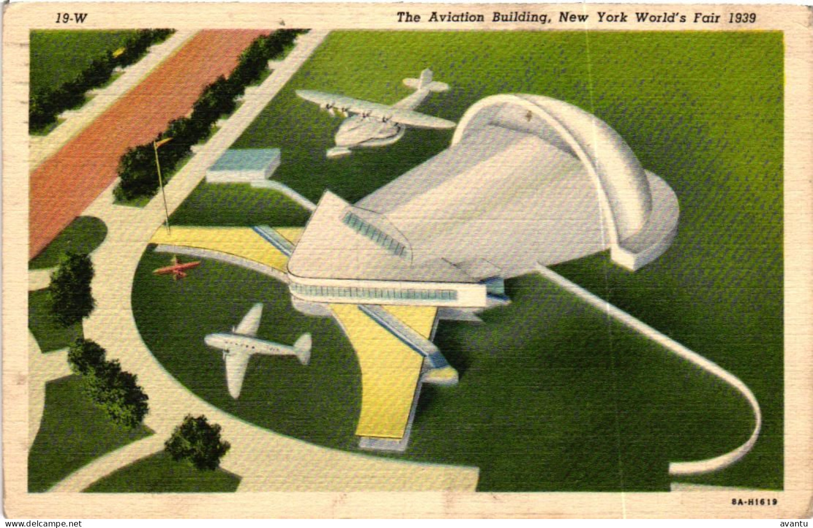 NEW YORK / AVIATION BUILDING  1939 - Airports