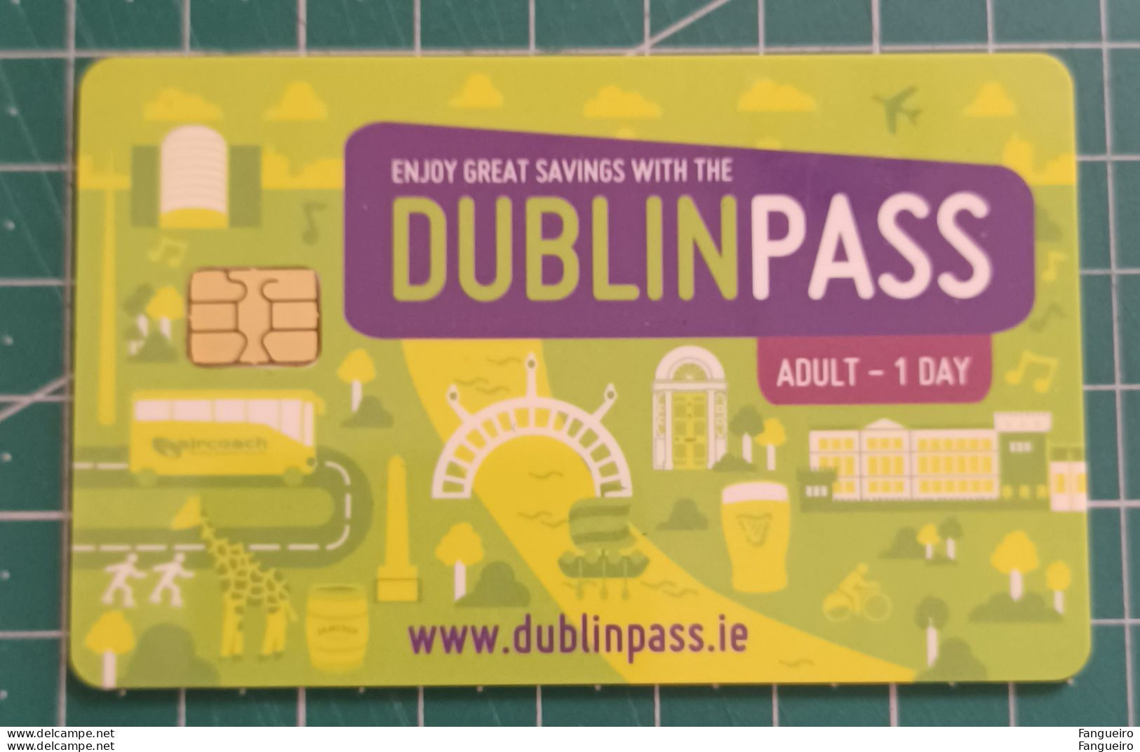 IRELAND TRANSPORT PASS BUBLINPASS - Autres & Non Classés