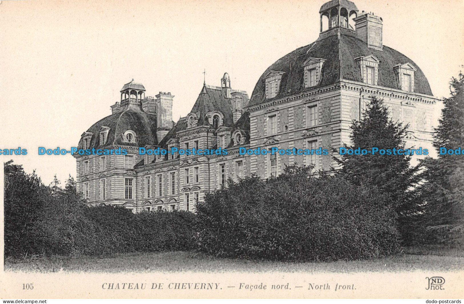 R094349 Chateau De Cheverny. North Front. Neurdein - World