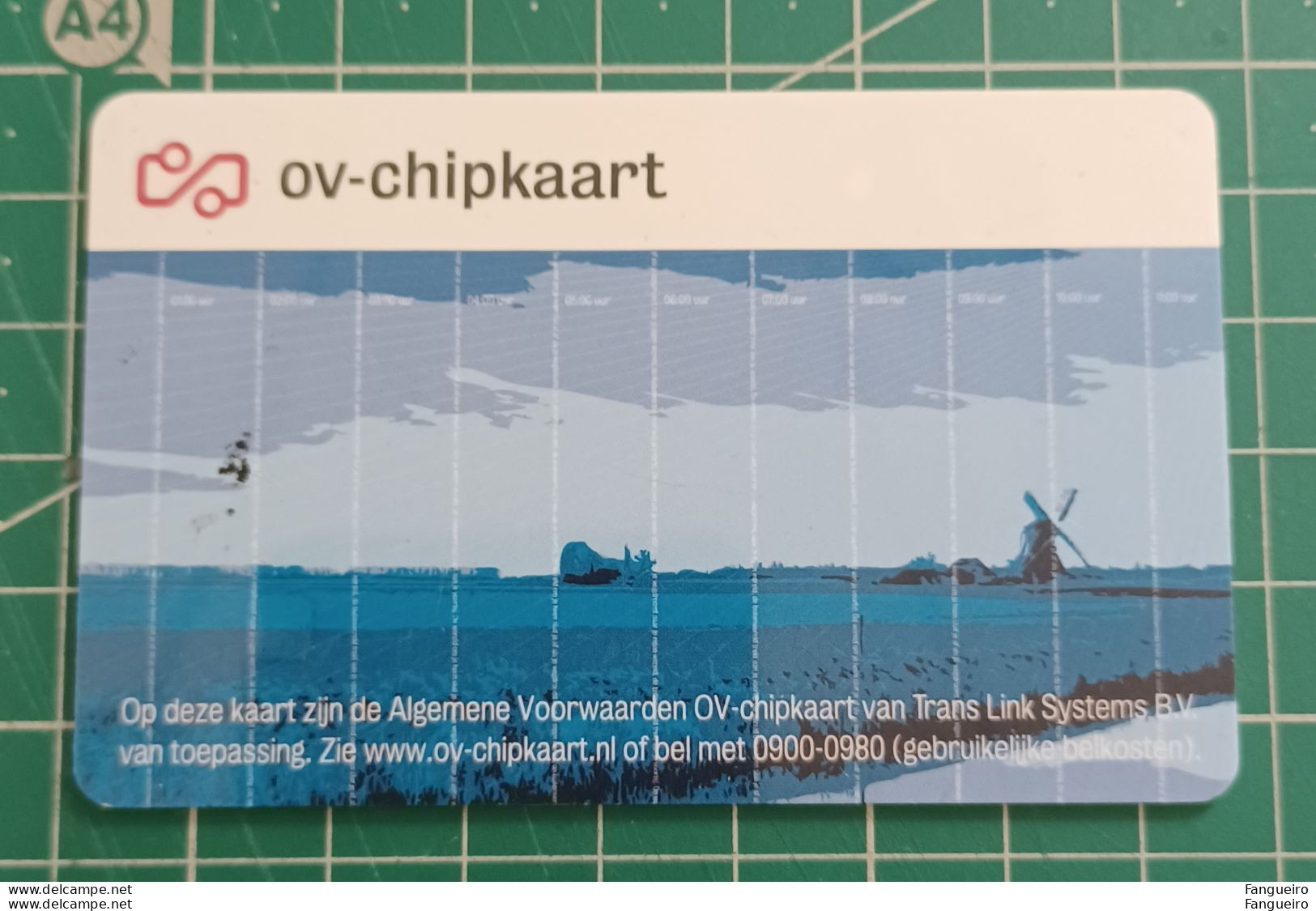 NETHERLANDS TRANSPORT PASS - Otros & Sin Clasificación