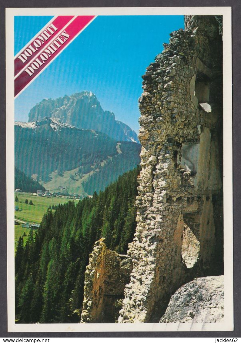 120481/ SELVA DI VAL GARDENA, Rovina Del Castello Wolkenstein - Andere & Zonder Classificatie