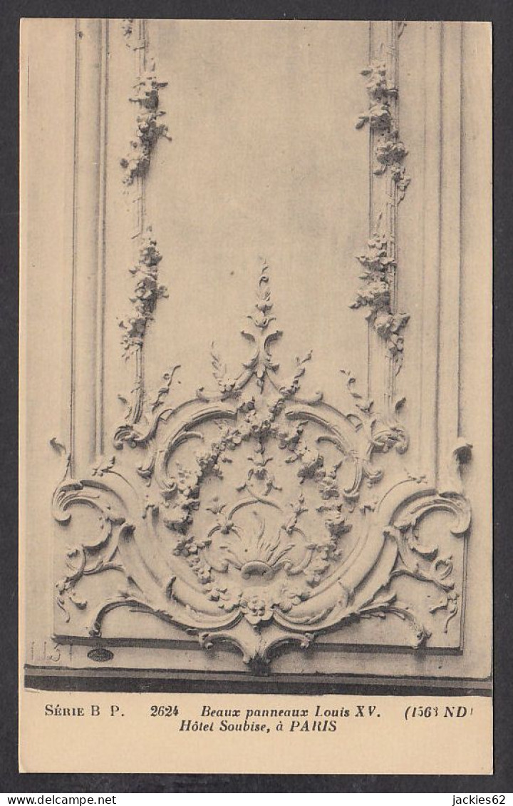 087132/ PARIS, Hôtel Soubise, Beaux Panneaux Louis XV - Autres Monuments, édifices