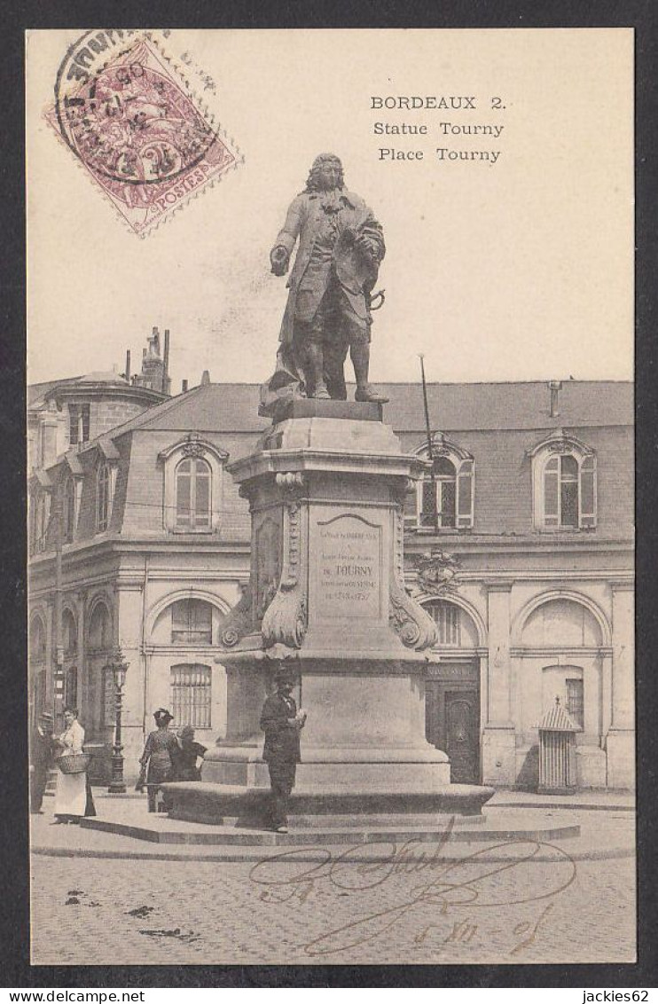 064471/ BORDEAUX, Statue Tourny, Place Tourny, 1905 - Bordeaux