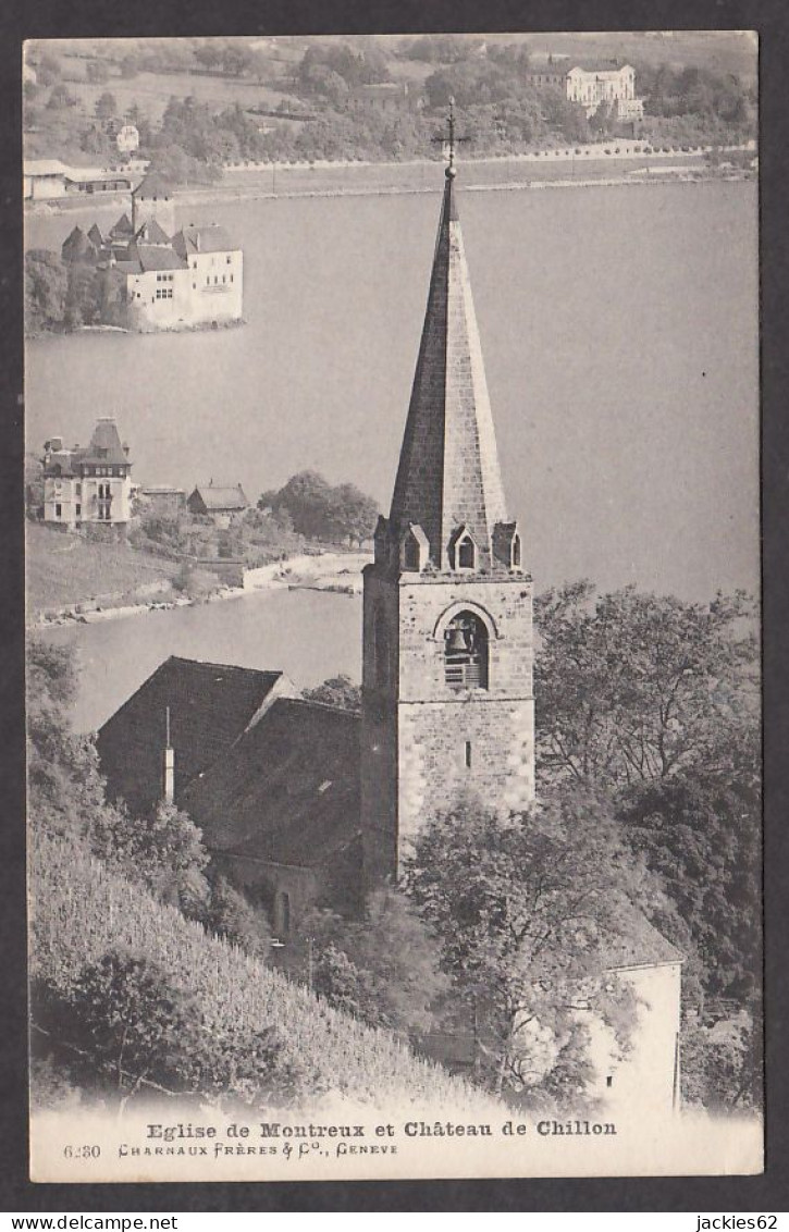 110226/ LES PLANCHES, L'église Et Château De Chillon - Montreux
