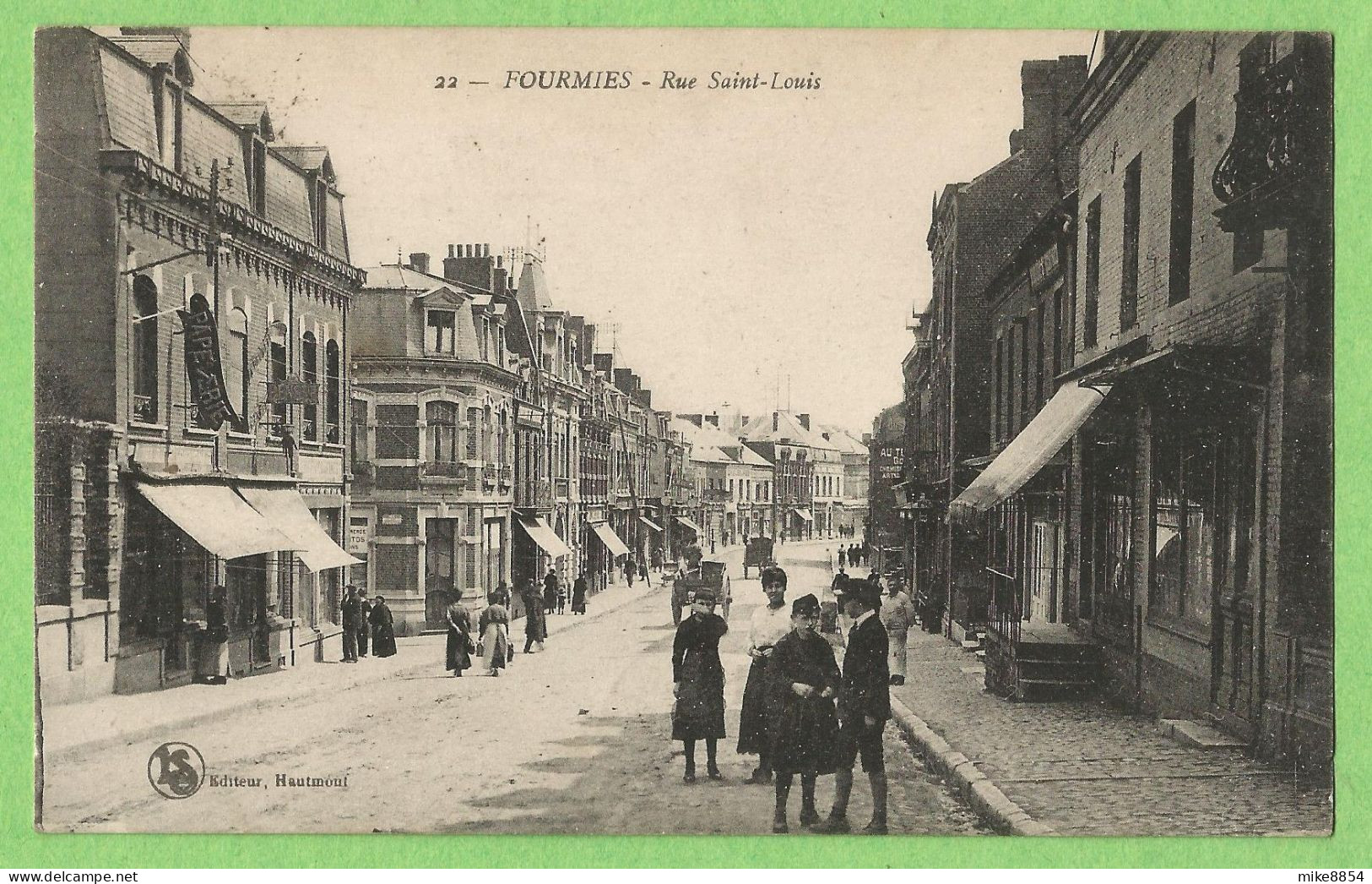 A179    CPA   FOURMIES   (Nord)  Rue Saint-Louis   ++++++++ - Fourmies