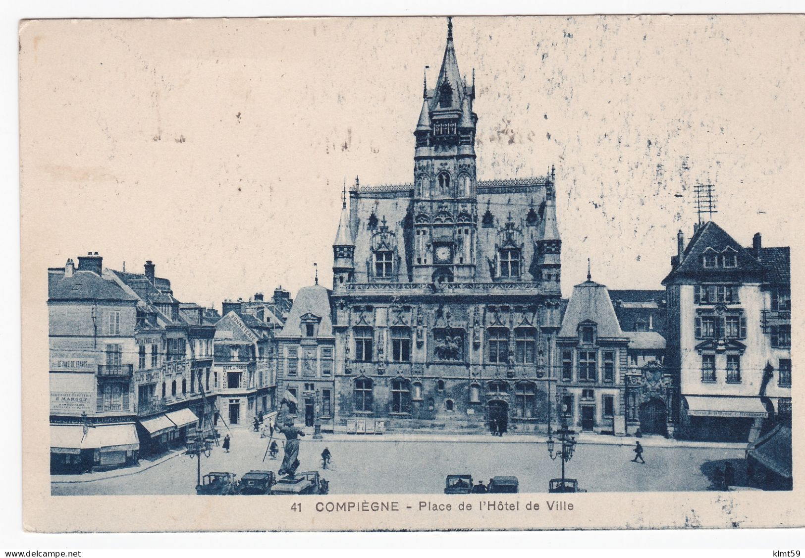 Compiègne - Place De L'Hôtel De Ville - Compiegne