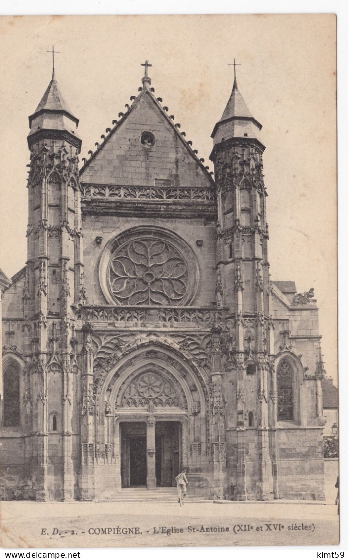 Compiègne - L'Eglise St-Antoine - Compiegne