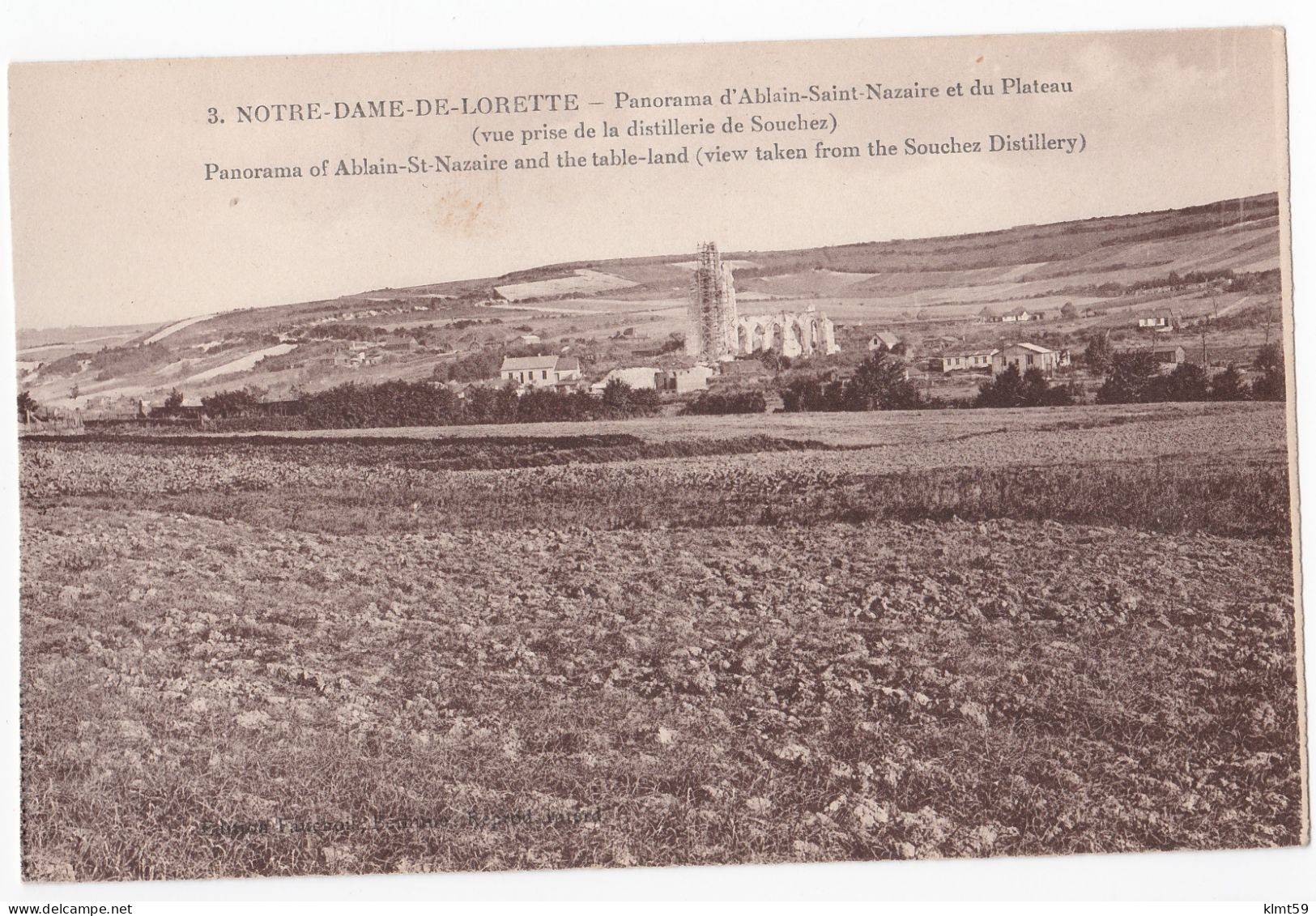 Notre-Dame-de-Lorette - Panorama D'Ablain-Saint-Nazaire Et Du Plateau - Autres & Non Classés