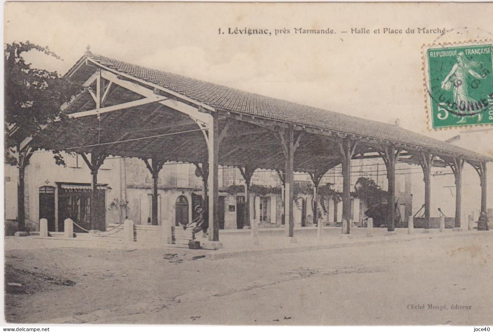 Lévignac, Halle Et Place Du Marché - Sonstige & Ohne Zuordnung