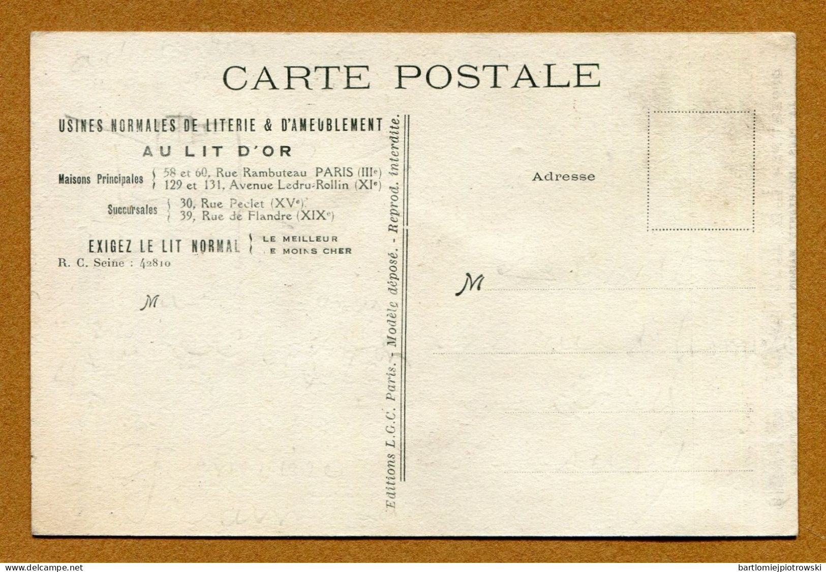 SPORT : " JEUX OLYMPIQUES PARIS 1924 " - Illustrée Par GYPE (offert Par Le Lit D'Or De Paris) - Olympische Spiele