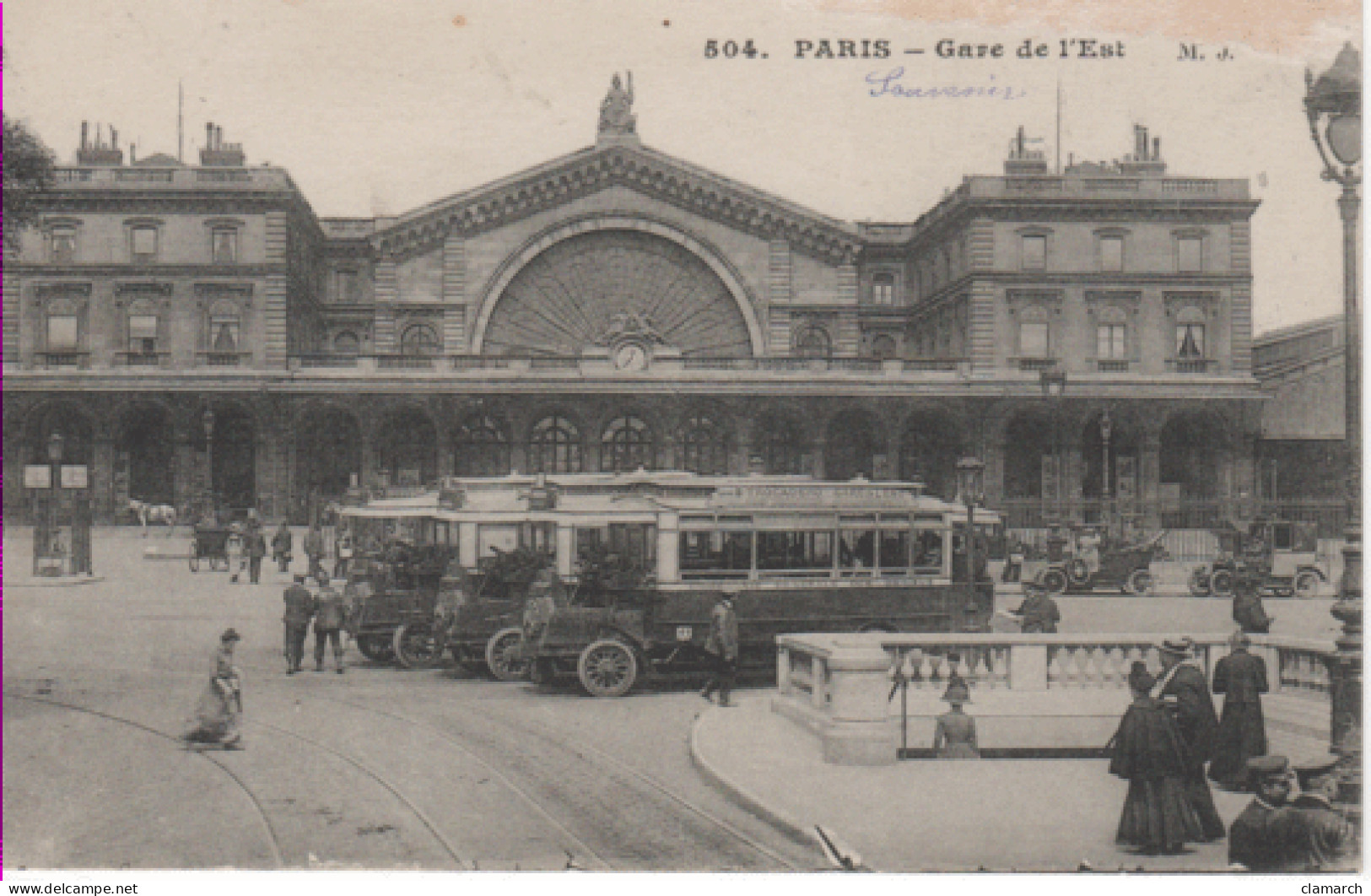 PARIS 10è-Gare De L'Est - MJ 504 - Distretto: 10