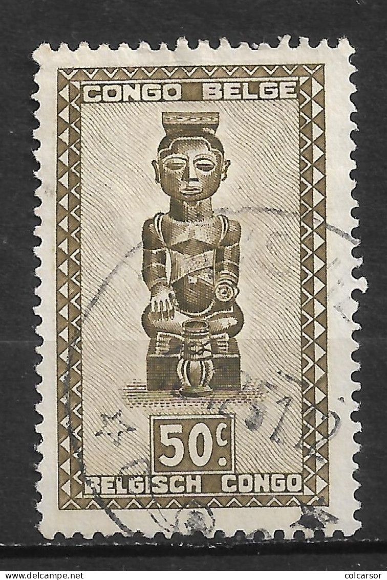 RÉPUBLIQUE DU CONGO  BELGE  N°  282  " ART " - Autres & Non Classés