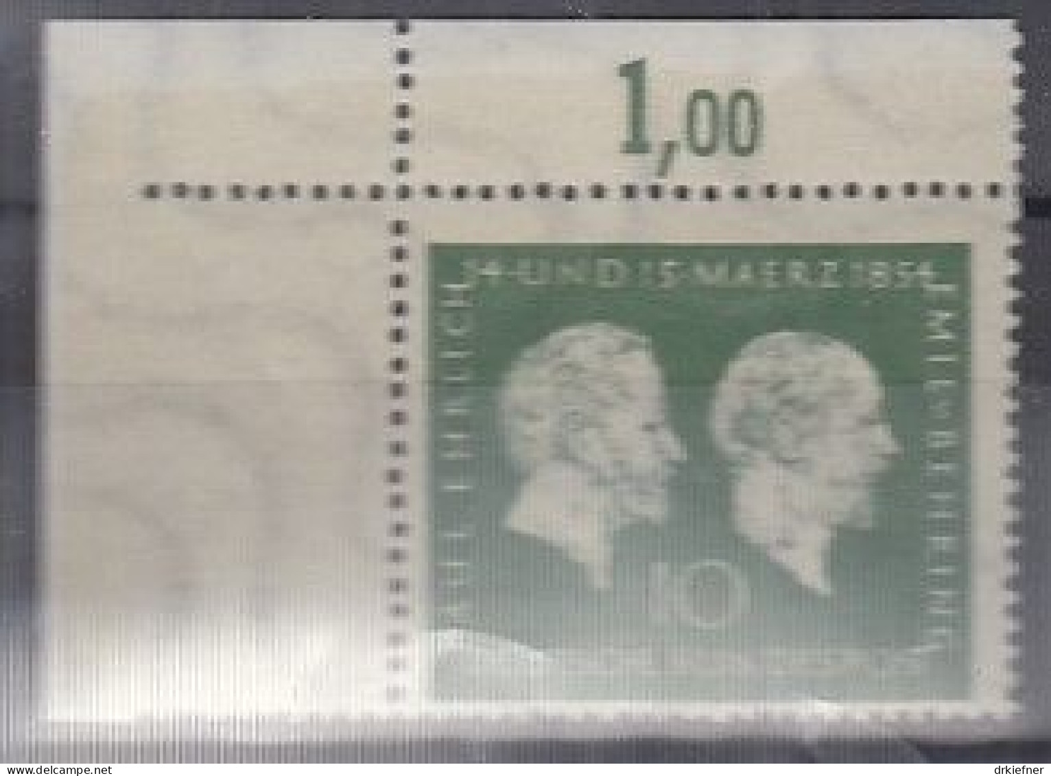 BRD  197, Postfrisch **, Ehrlich Und Behring, 1954 - Usados