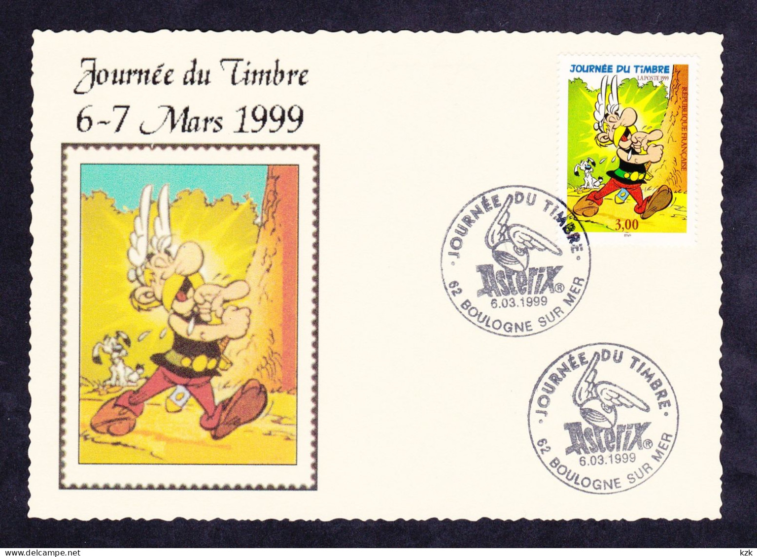 2 09	9905	-	J Du Timbre - Boulogne 6/03/1999 - Tag Der Briefmarke