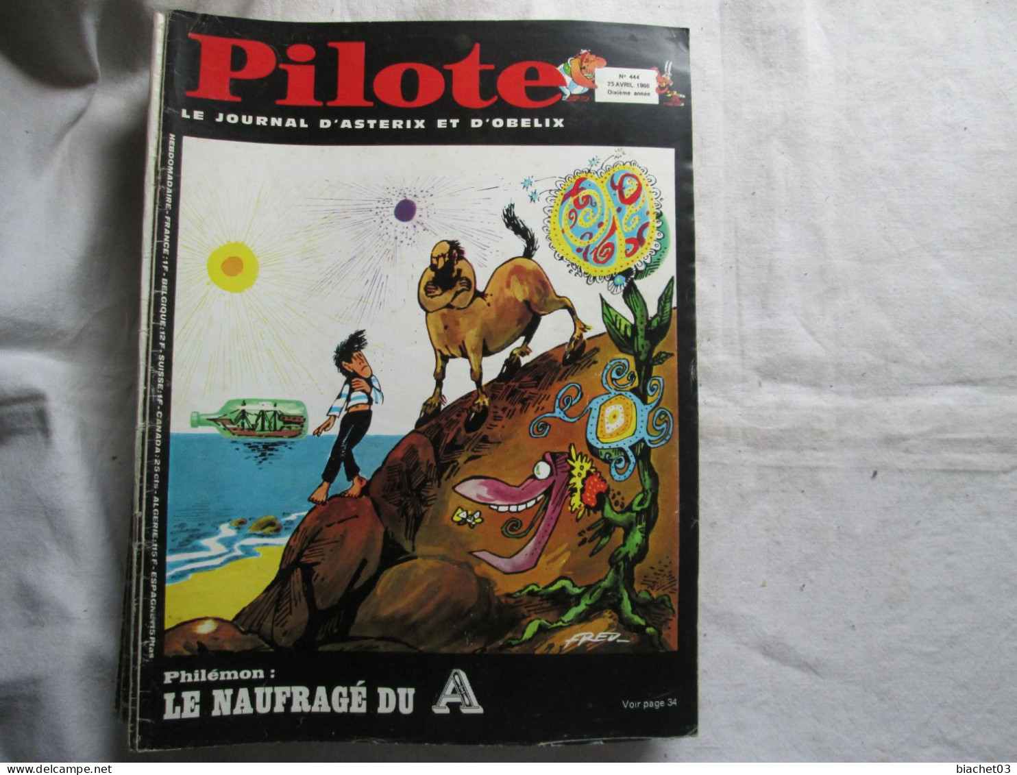 PILOTE Le Journal D'Astérix Et Obélix  N°444 - Pilote