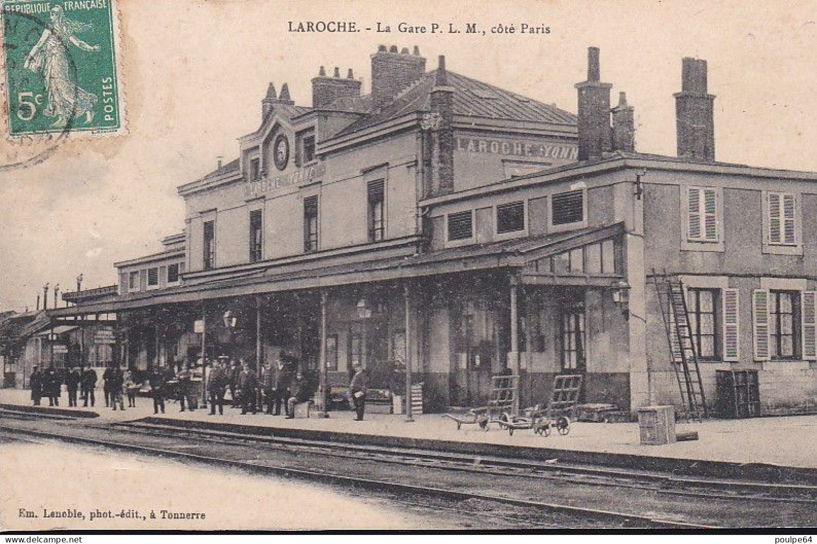 Laroche - Migennes - La Gare : Vue Intérieure - Sonstige & Ohne Zuordnung