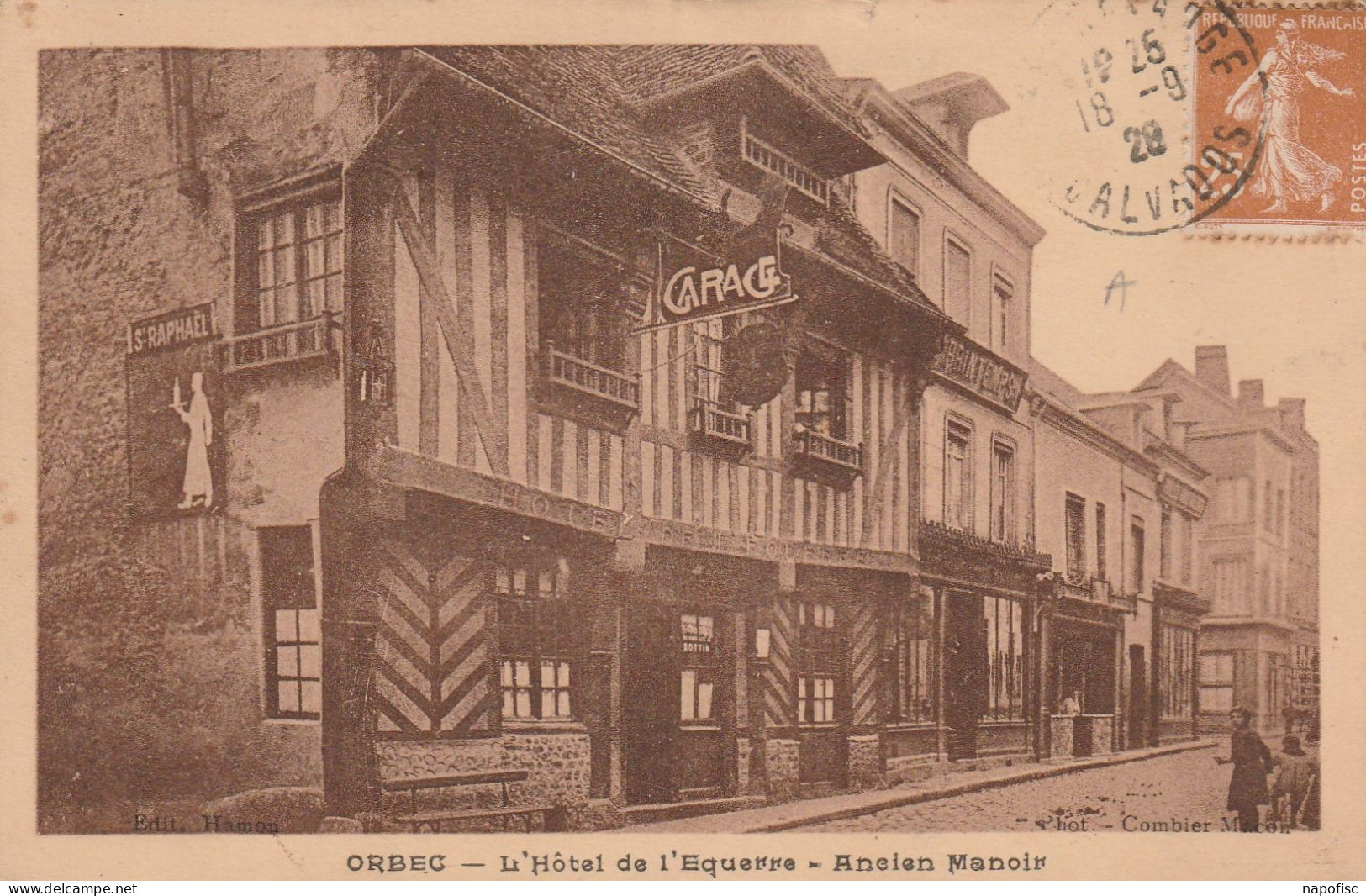 14-Orbec L'Hôtel De L'Equerre Ancien Manoir - Orbec