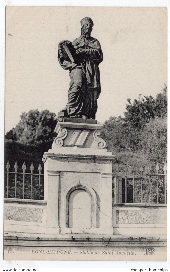 BONE-HIPPONE - Statue De Saint Augustin - ND 143 - Andere & Zonder Classificatie