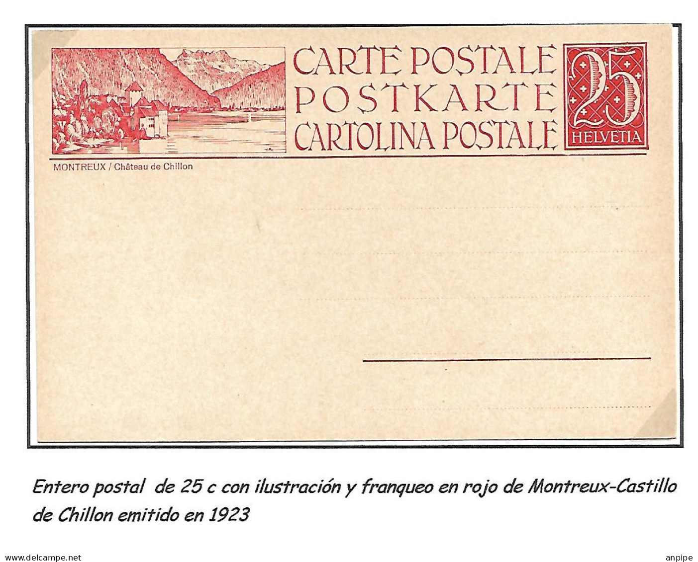 SUIZA - Lettres & Documents