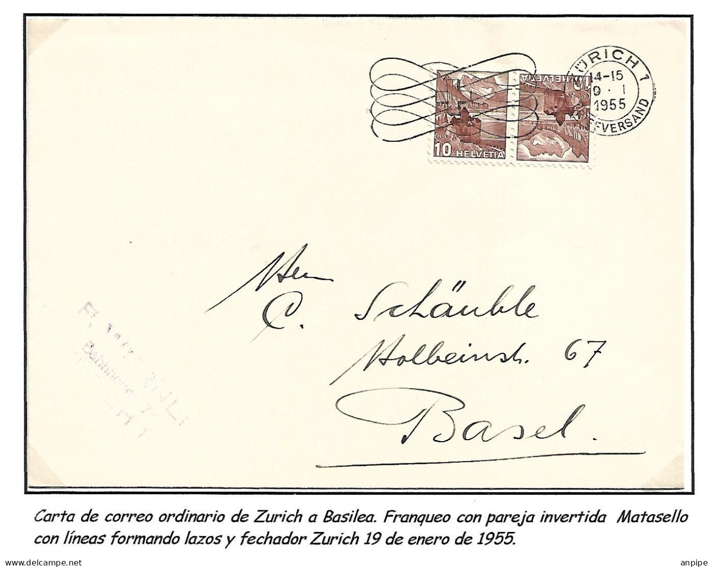 SUIZA - Lettres & Documents