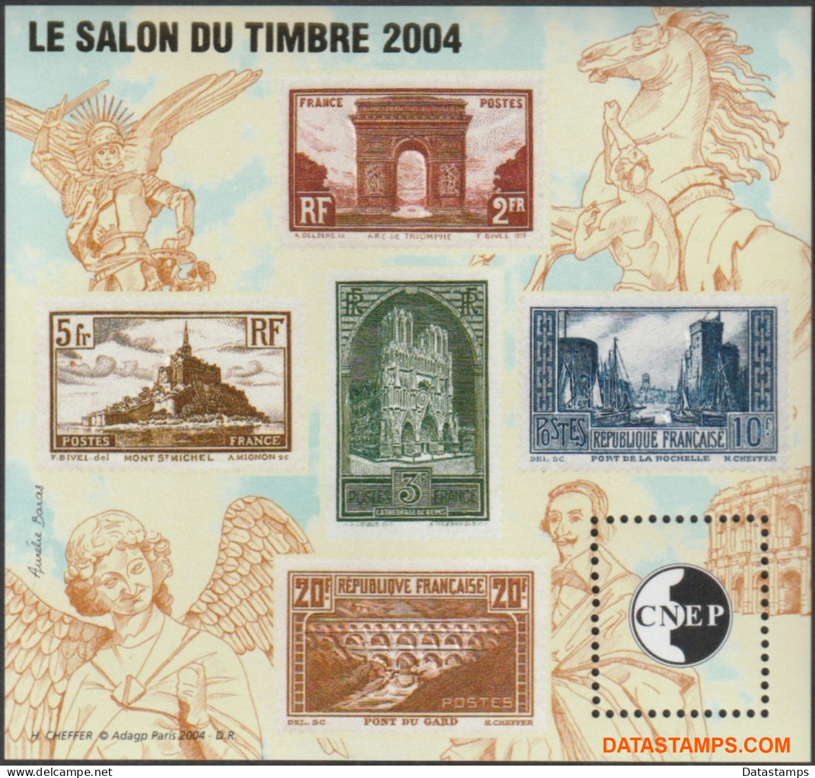 Frankrijk 2004 - Yv:CNEP 41, Cnep - XX - Stamp Exhibition Paris - CNEP