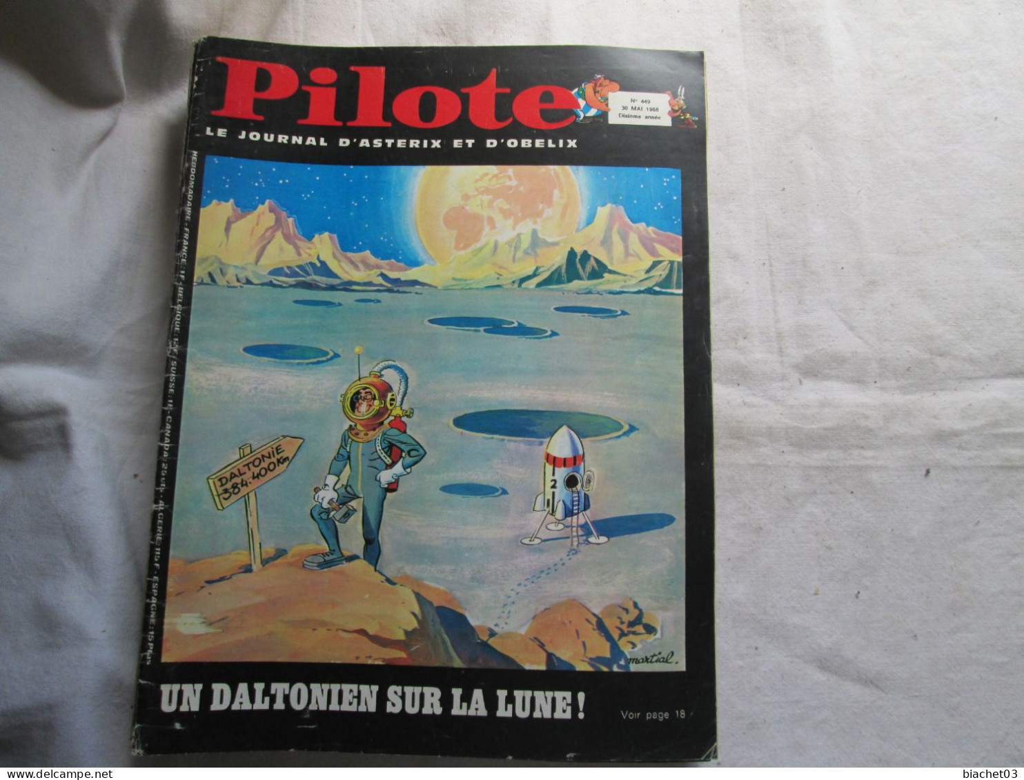 PILOTE Le Journal D'Astérix Et Obélix  N°449 - Pilote