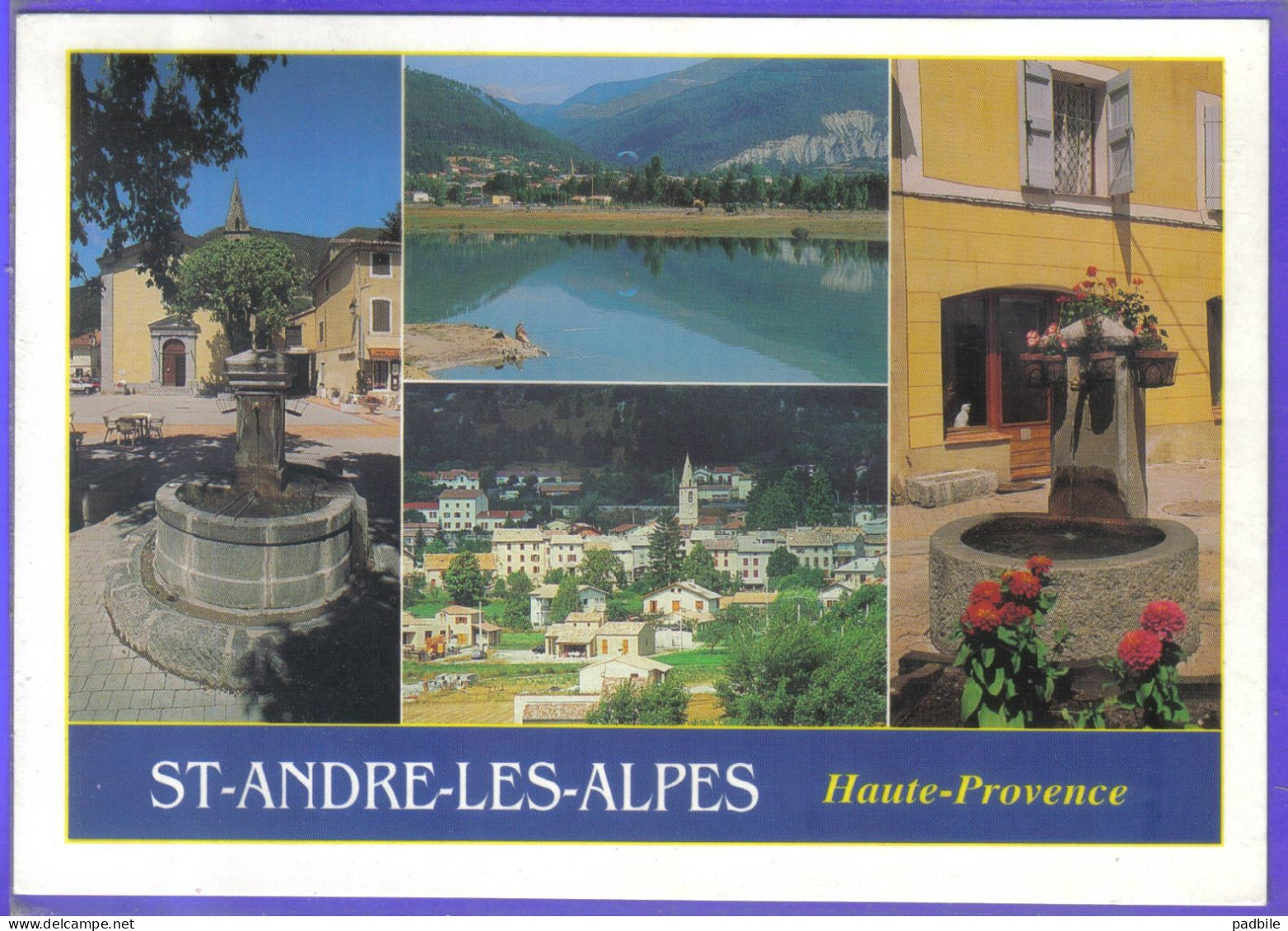 Carte Postale 04. Saint-André-les-Alpes  Très Beau Plan - Andere & Zonder Classificatie