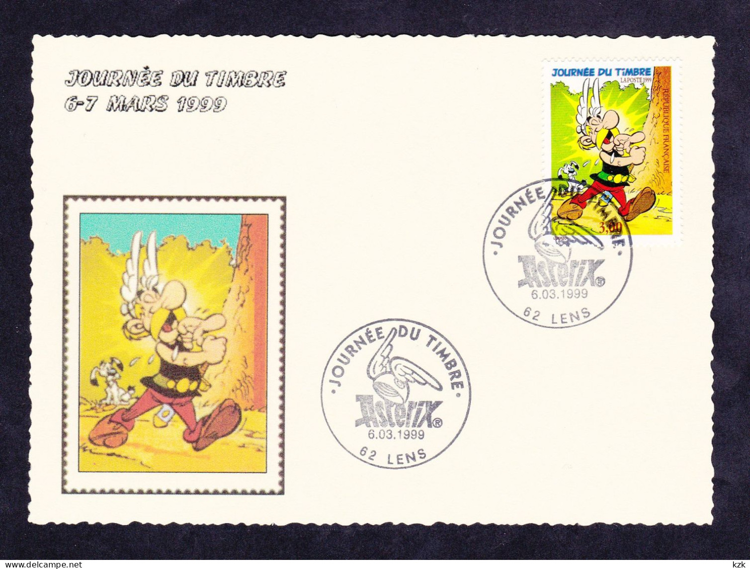 2 09	9911	-	J Du Timbre - Lens 6/03/1999 - Stamp's Day