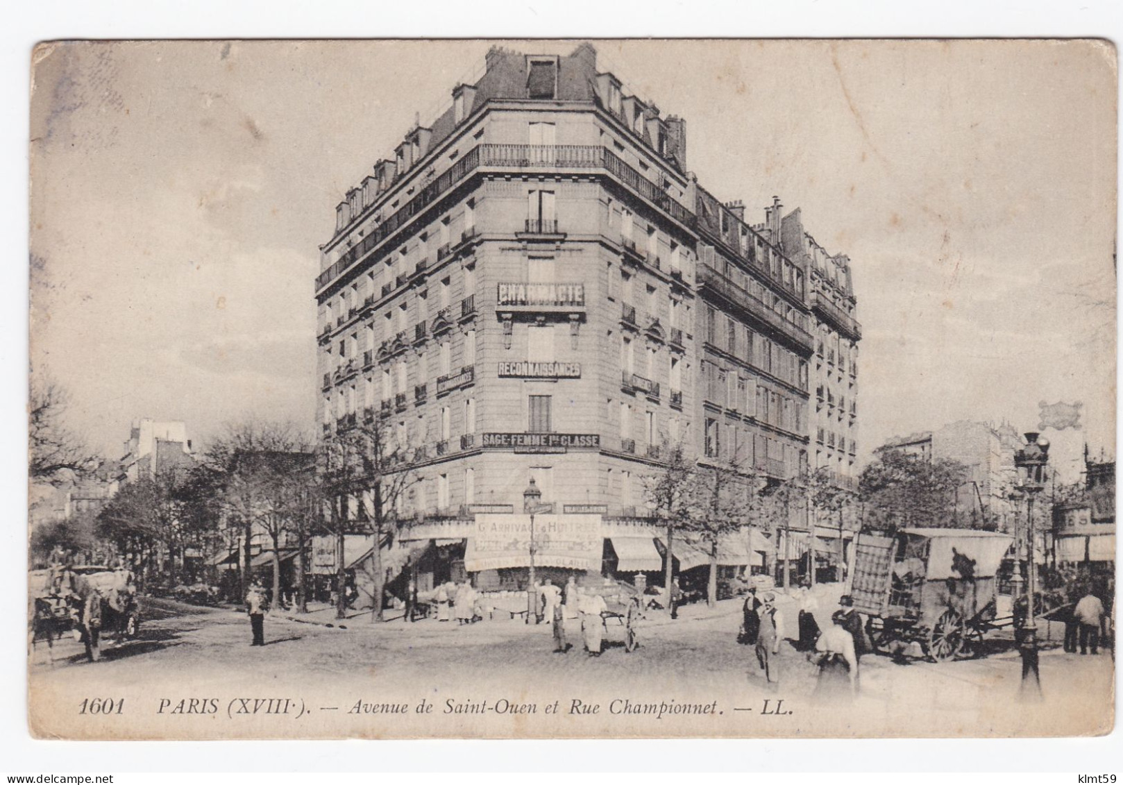 Paris - Avenue De Saint-Ouen Et Rue Championnet - Distretto: 18