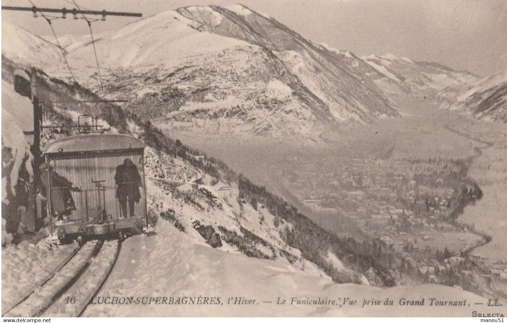 LUCHON - SUPERBAGNERES  Le Funiculaire - Luchon