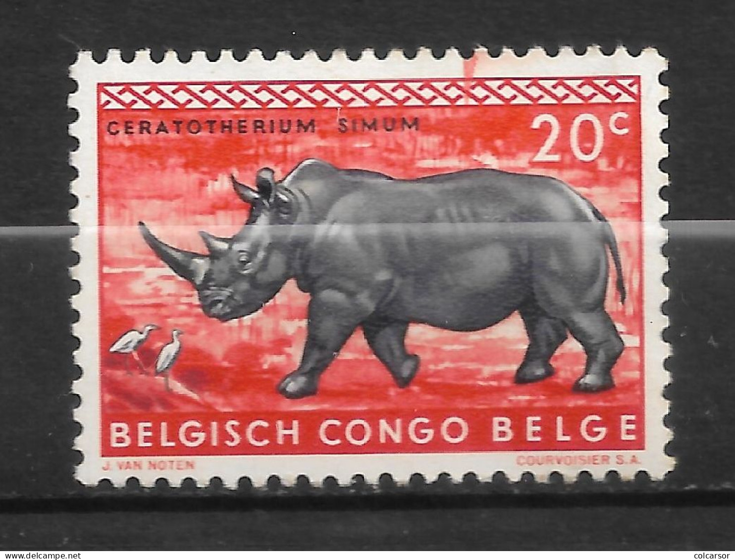 RÉPUBLIQUE DU CONGO  BELGE  N°  351 - Other & Unclassified