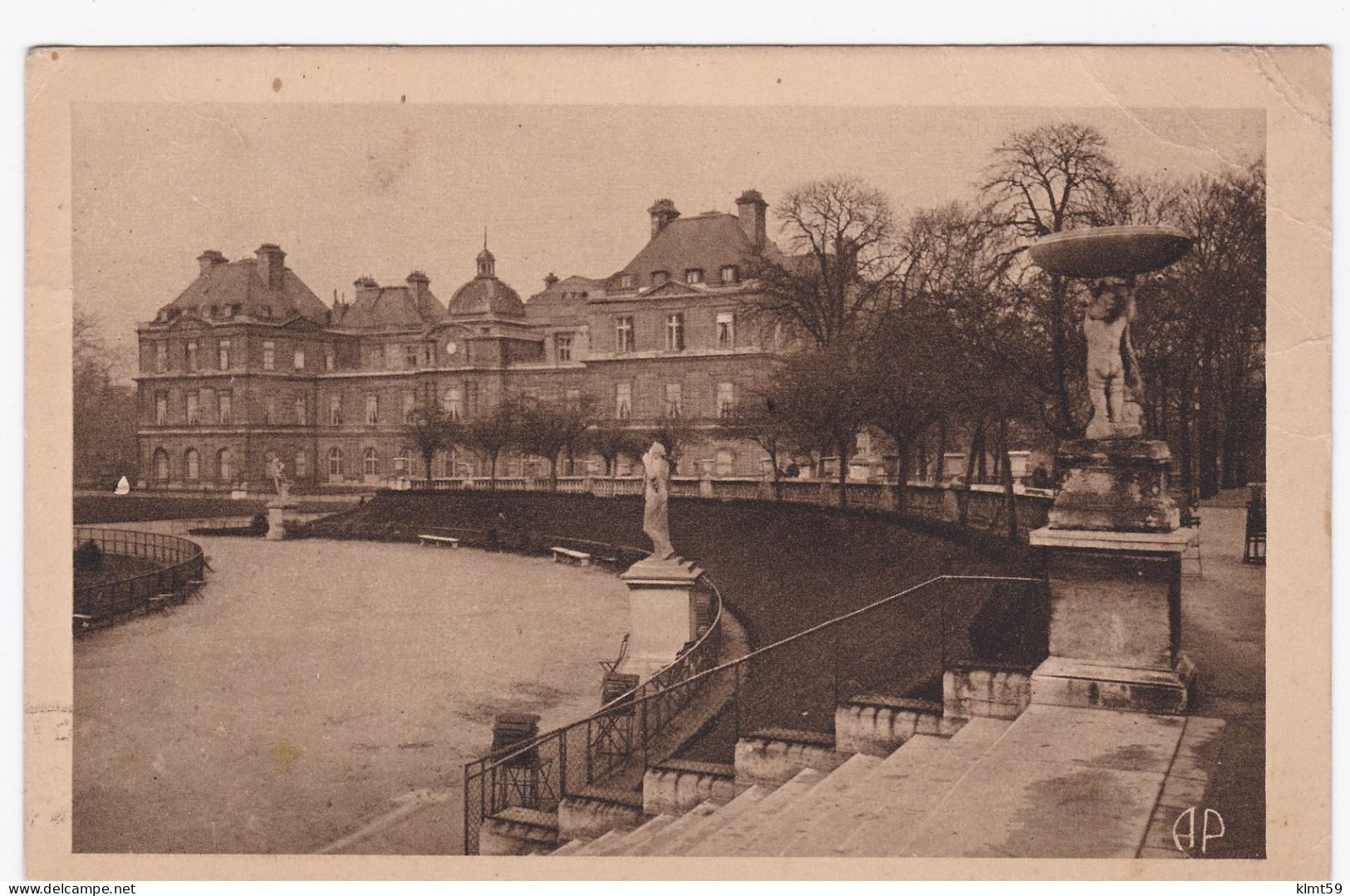 Paris - Les Jardins Du Luxembourg Et Le Sénat - Autres Monuments, édifices