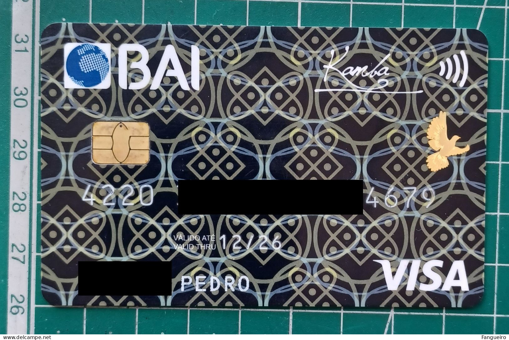 ANGOLA CREDIT CARD BAI - Credit Cards (Exp. Date Min. 10 Years)