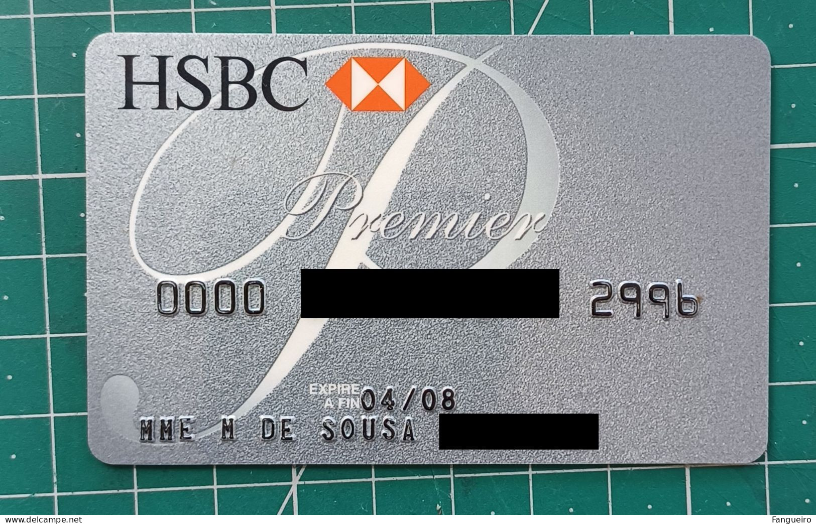 SWITZERLAND CREDIT CARD HSBC - Carte Di Credito (scadenza Min. 10 Anni)