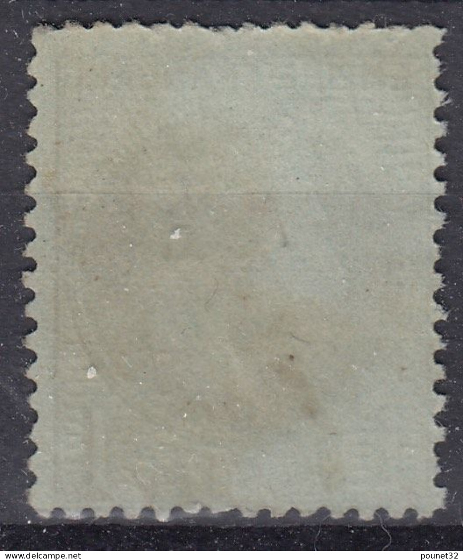 TIMBRE FRANCE EMPIRE LAURE 1c VERT BRONZE N° 25 NEUF SANS GOMME - 1863-1870 Napoléon III Lauré