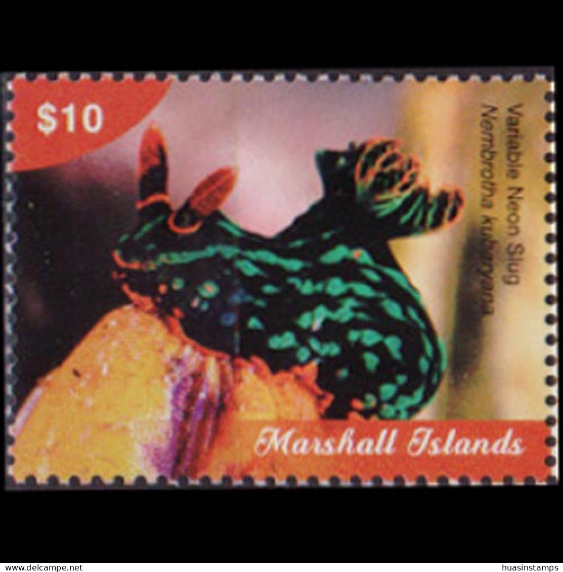 MARSHALL IS. 2018 - Scott# 1172 Sea  Slug $10 MNH - Marshallinseln