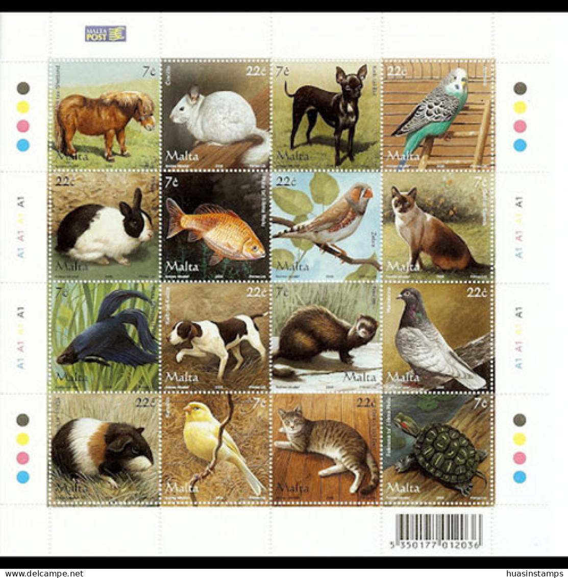 MALTA 2006 - Scott# 1238 Sheet-Pets MNH - Malte