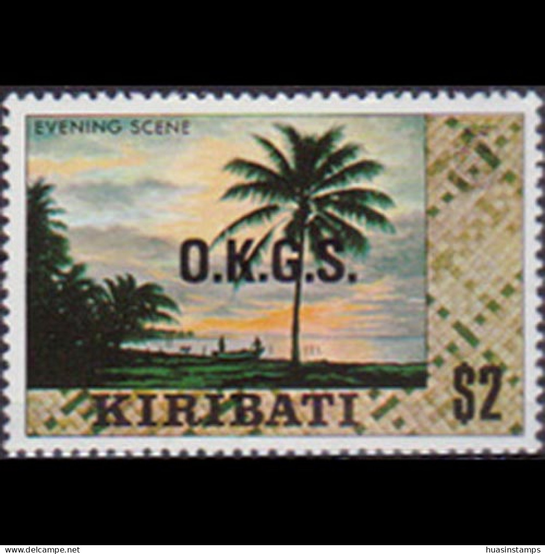 KIRIBATI 1981 - Scott# O14 Sunset $2 MNH - Kiribati (1979-...)