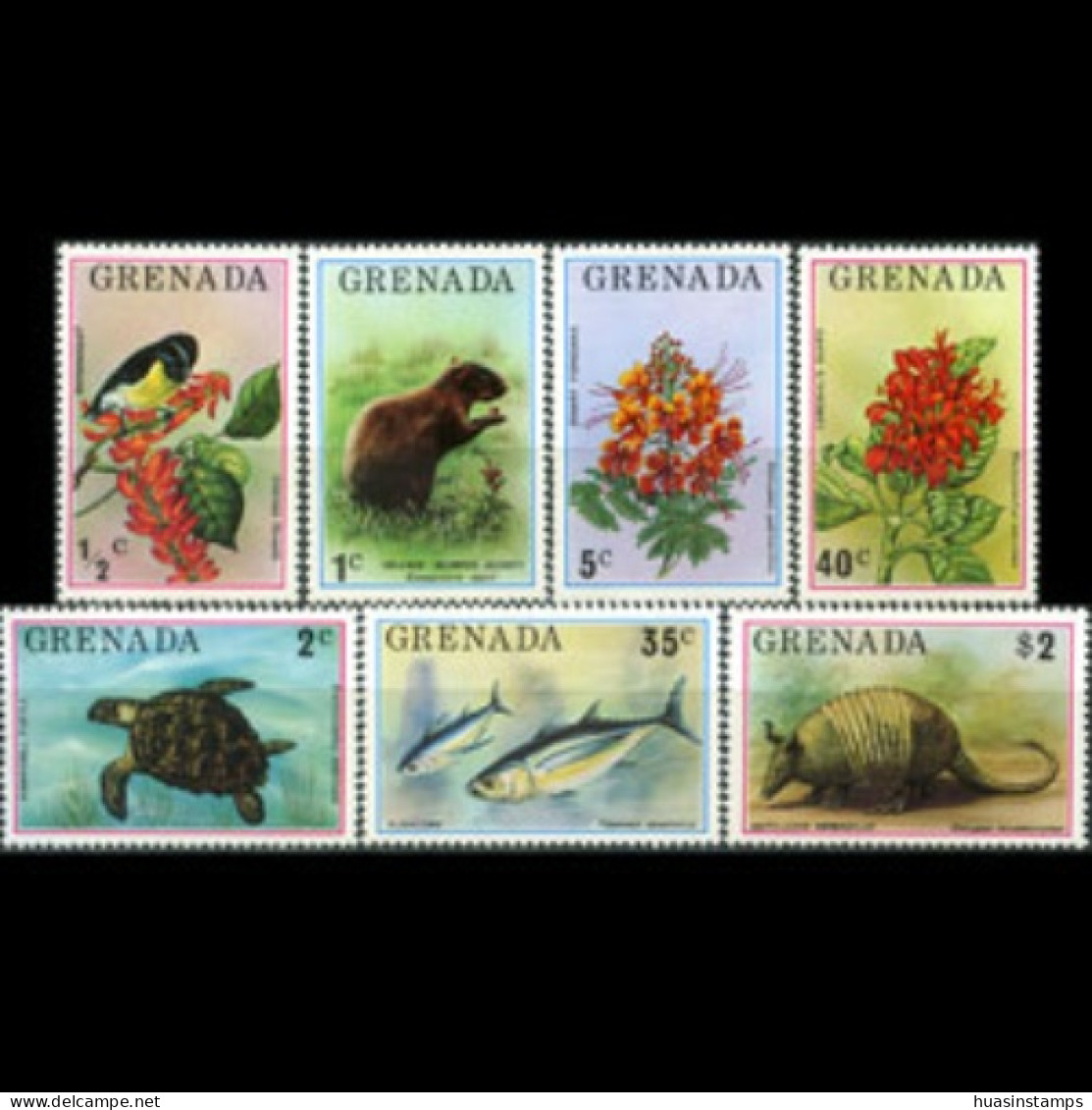 GRENADA 1976 - Scott# 692-8 Wildlife Set Of 7 MNH - Grenade (1974-...)