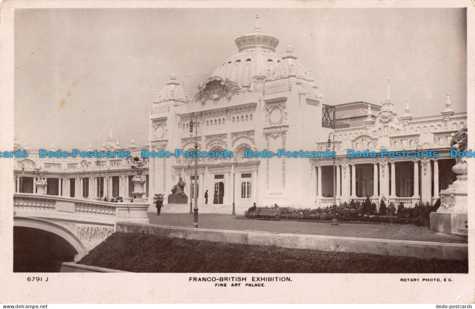 R094436 Franco British Exhibition. Fine Art Palace. Rotary. 1908 - Monde