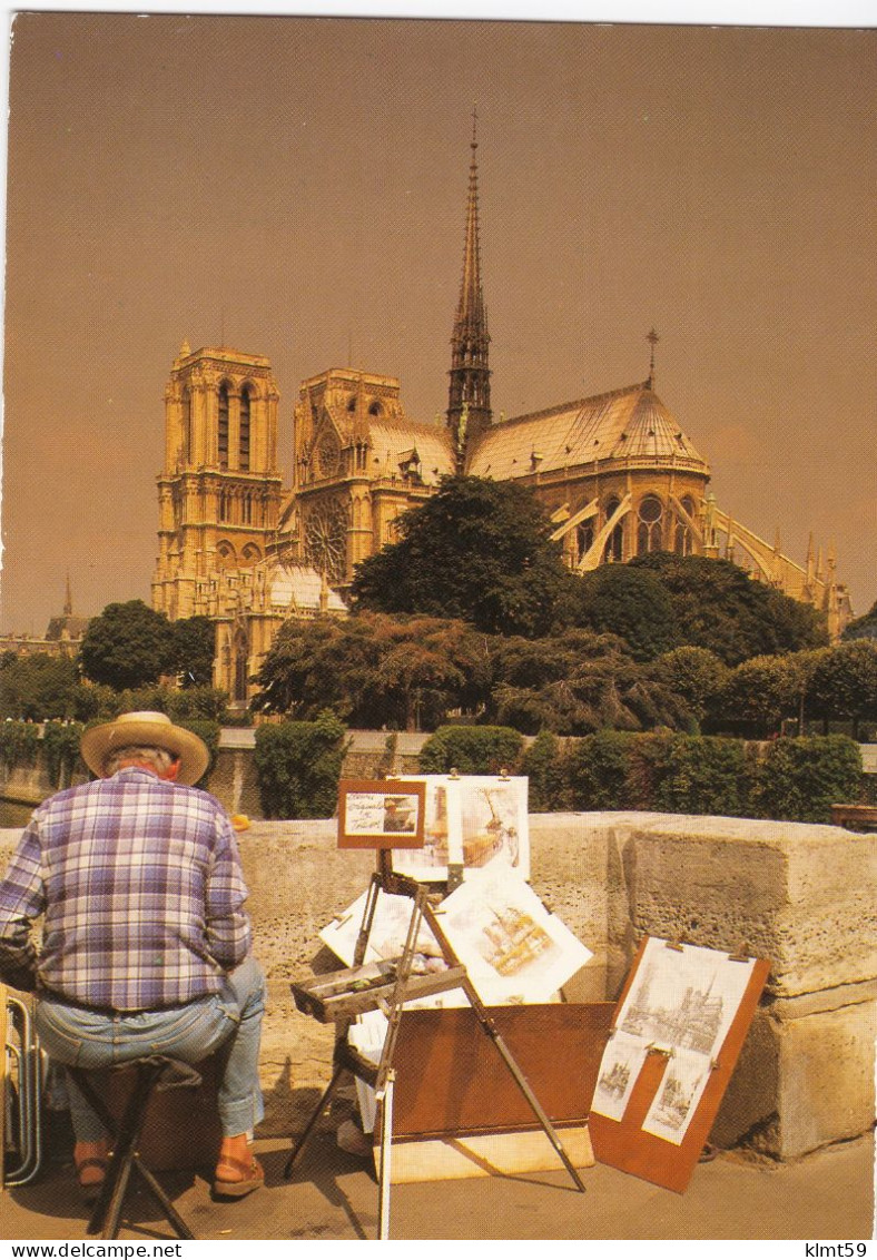 Paris - La Cathédrale Notre-Dame - Notre Dame De Paris