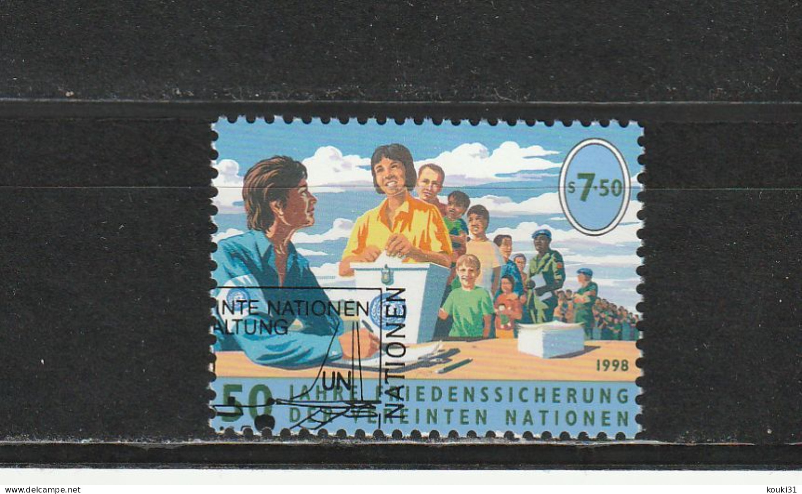 Nations Unies (Vienne) YT 285 Obl : élections - 1998 - Used Stamps